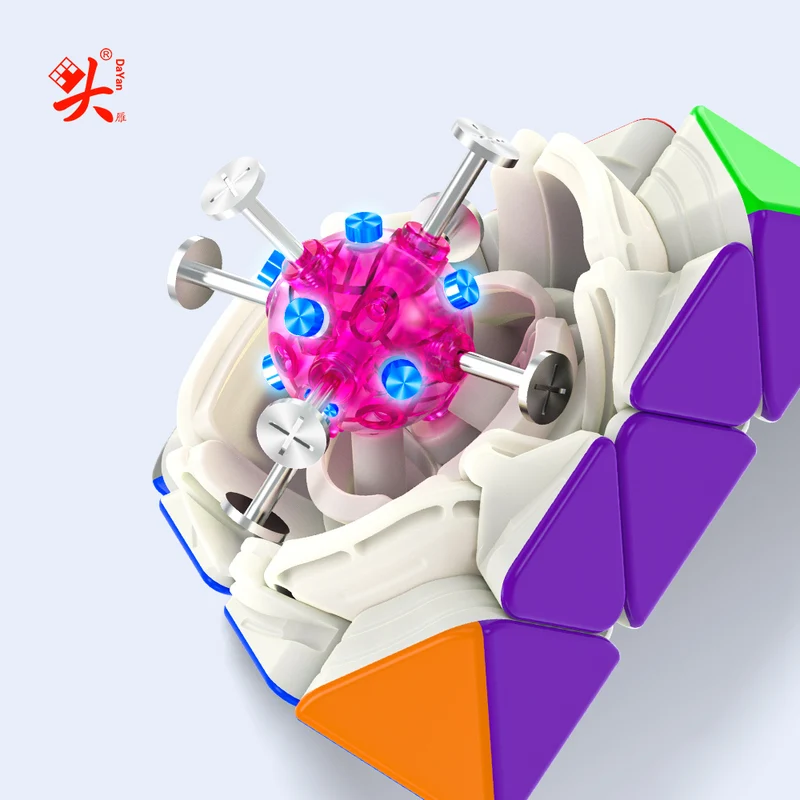 DaYan FTO magnetic ball-core inside the puzzle