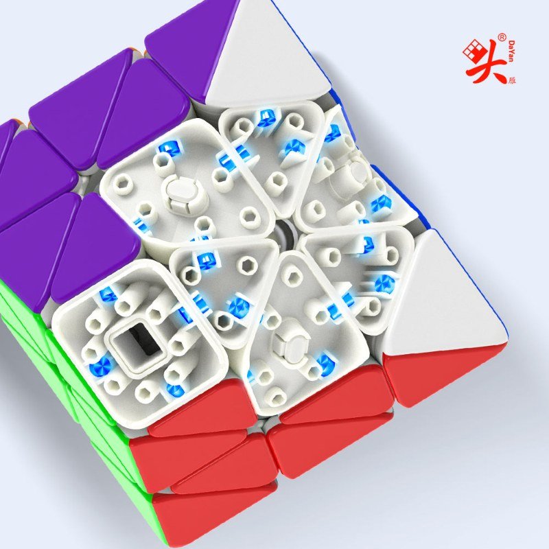 DaYan FTO magnets inside the pieces