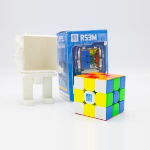 MoYu RS3 M V5 3x3 Ball Core UV with Robot Cube Stand
